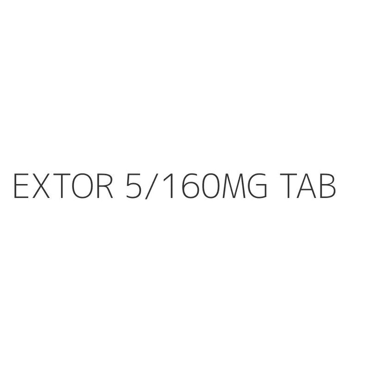 EXTOR 5/160MG TAB