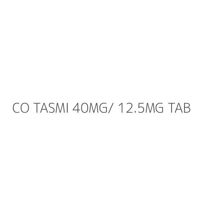 CO TASMI 40MG/ 12.5MG TAB