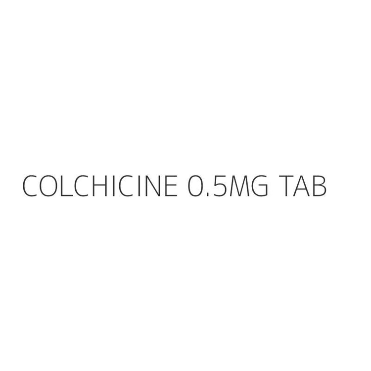 COLCHICINE 0.5MG TAB