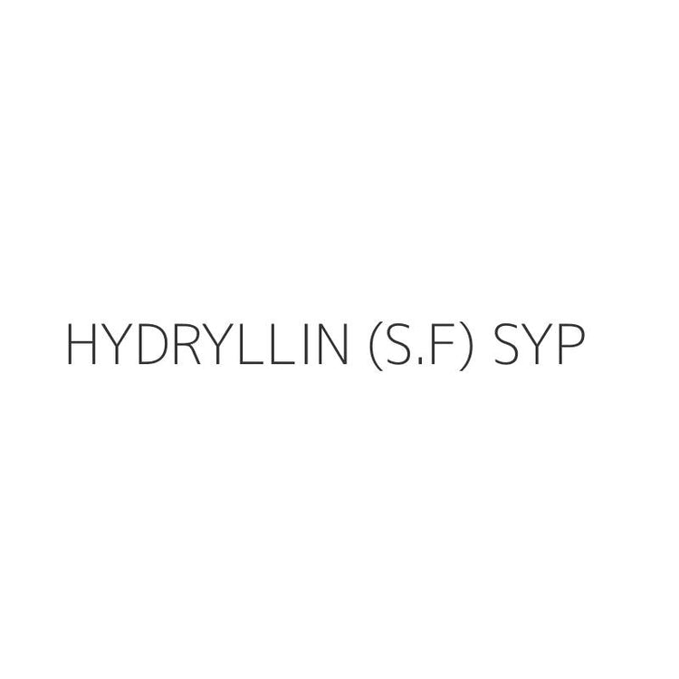 HYDRYLLIN (S.F) SYP