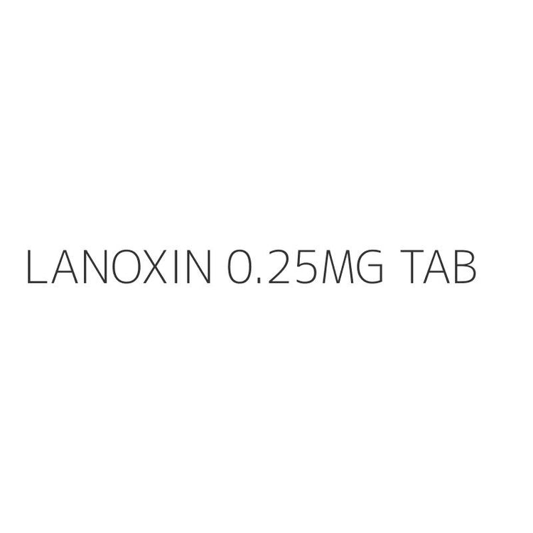 LANOXIN 0.25MG TAB