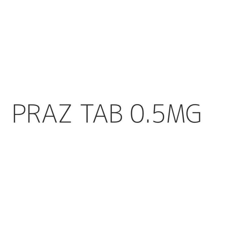 PRAZ TAB 0.5MG