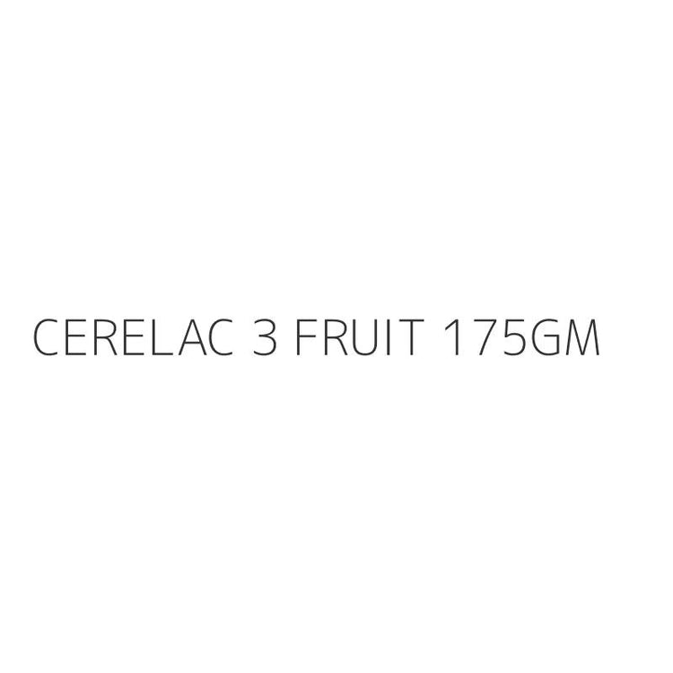 CERELAC 3 FRUIT 175GM