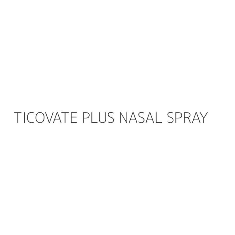 TICOVATE PLUS NASAL SPRAY