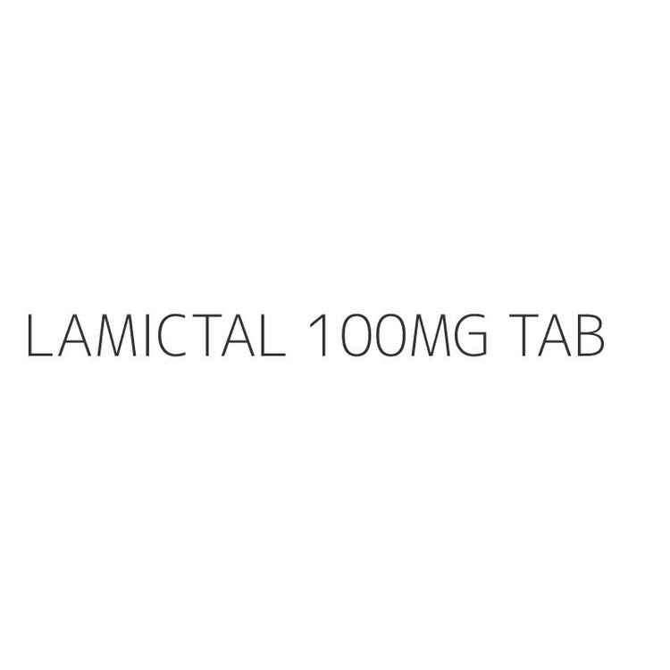 LAMICTAL 100MG TAB