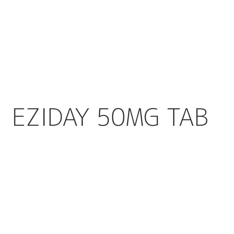 EZIDAY 50MG TAB