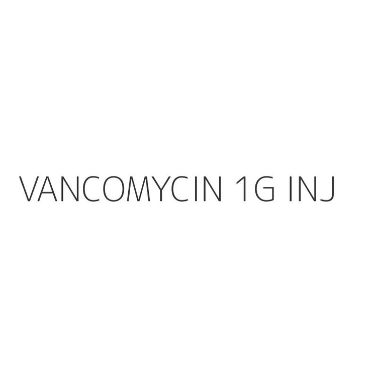 VANCOMYCIN 1G INJ