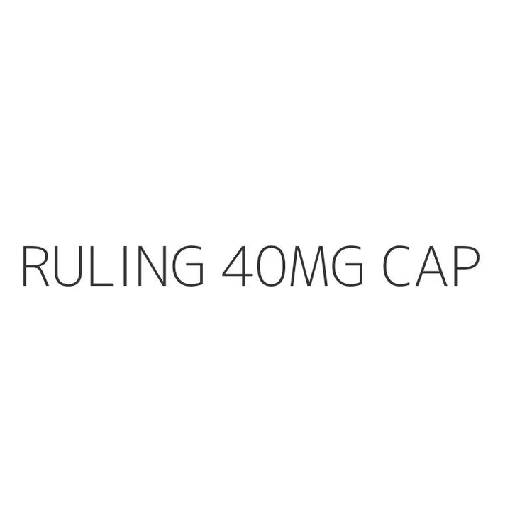 RULING 40MG CAP