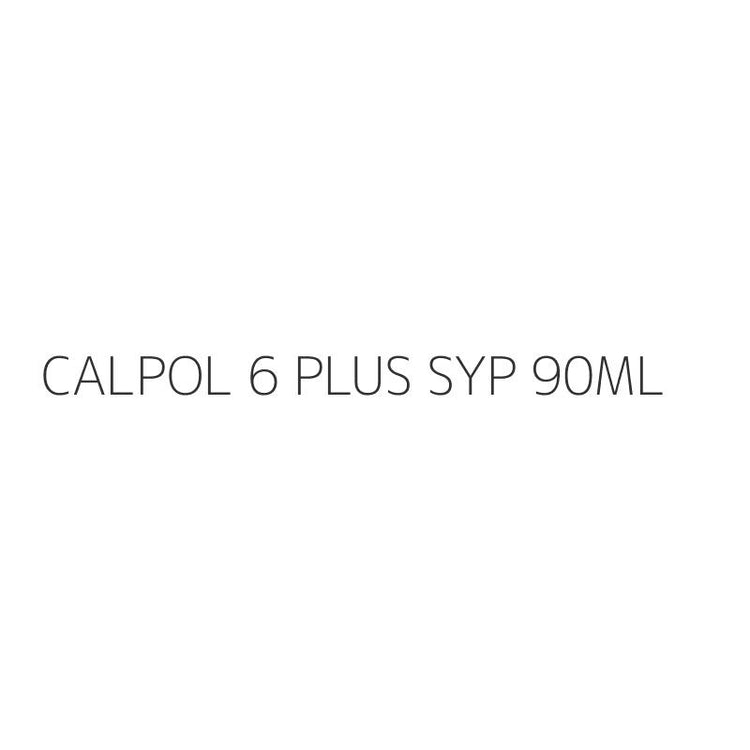 CALPOL 6 PLUS SYP 90ML