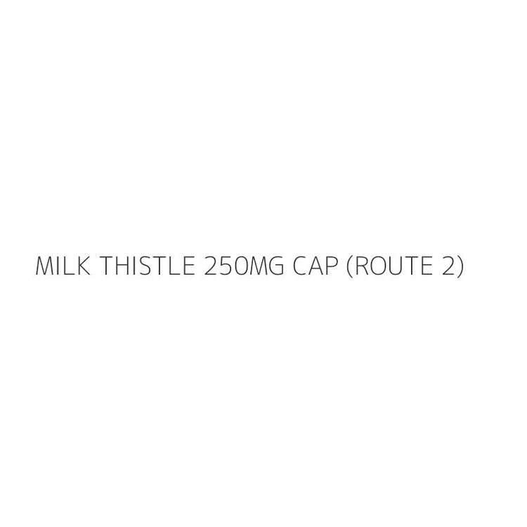 MILK THISTLE 250MG CAP (ROUTE 2)
