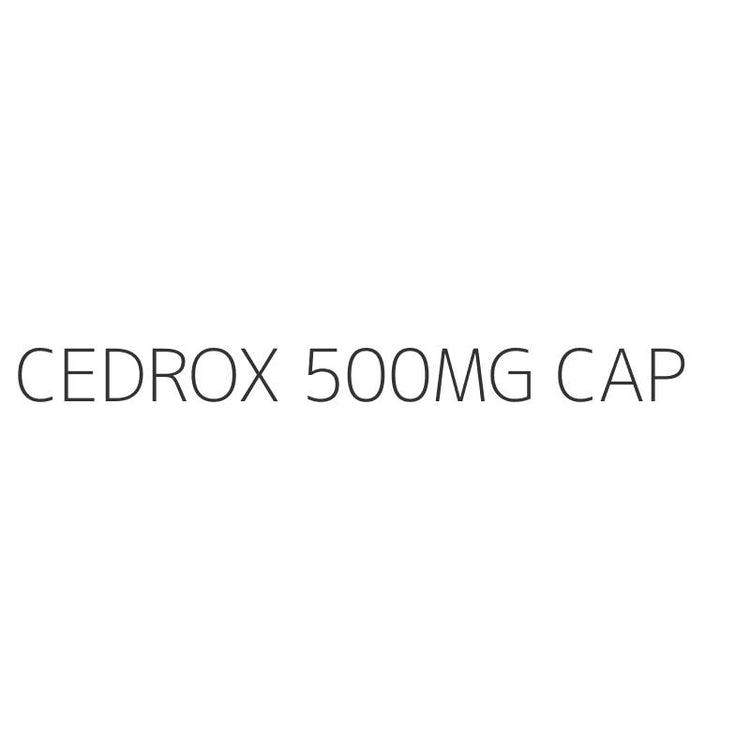 CEDROX 500MG CAP
