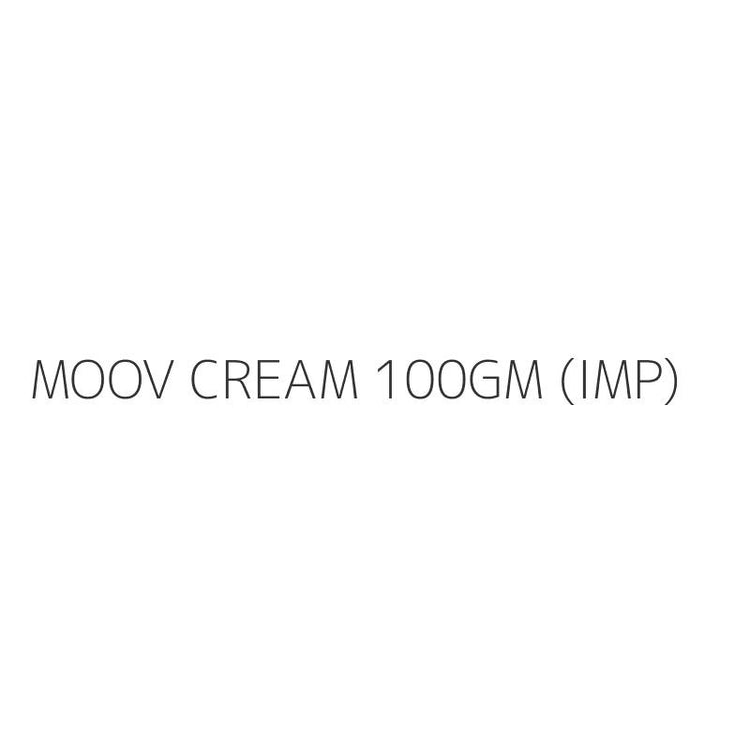 MOOV CREAM 100GM (IMP)