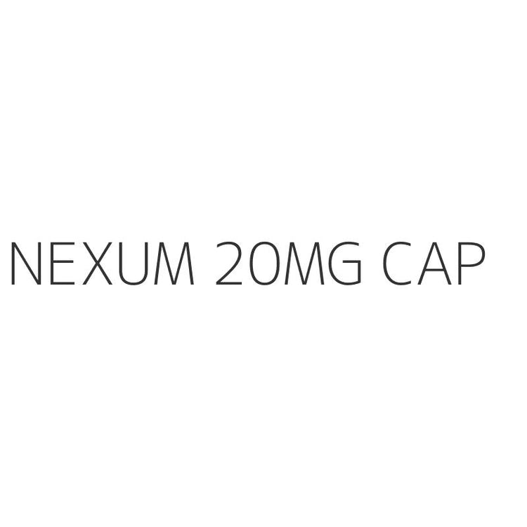 NEXUM 20MG CAP