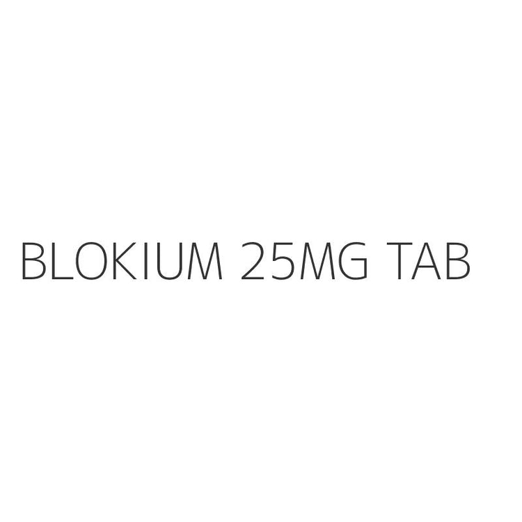 BLOKIUM 25MG TAB