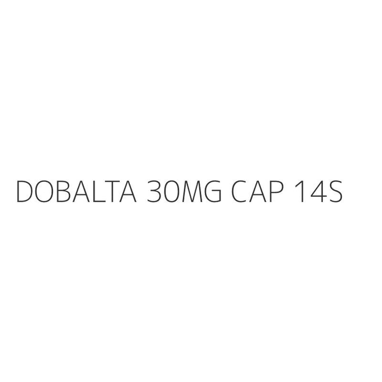 DOBALTA 30MG CAP 14S