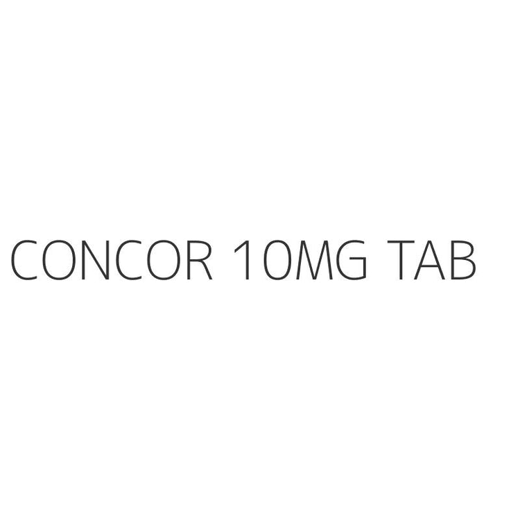 CONCOR 10MG TAB