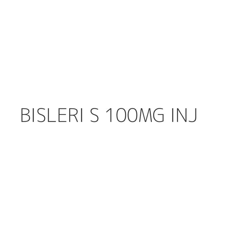 BISLERI S 100MG INJ