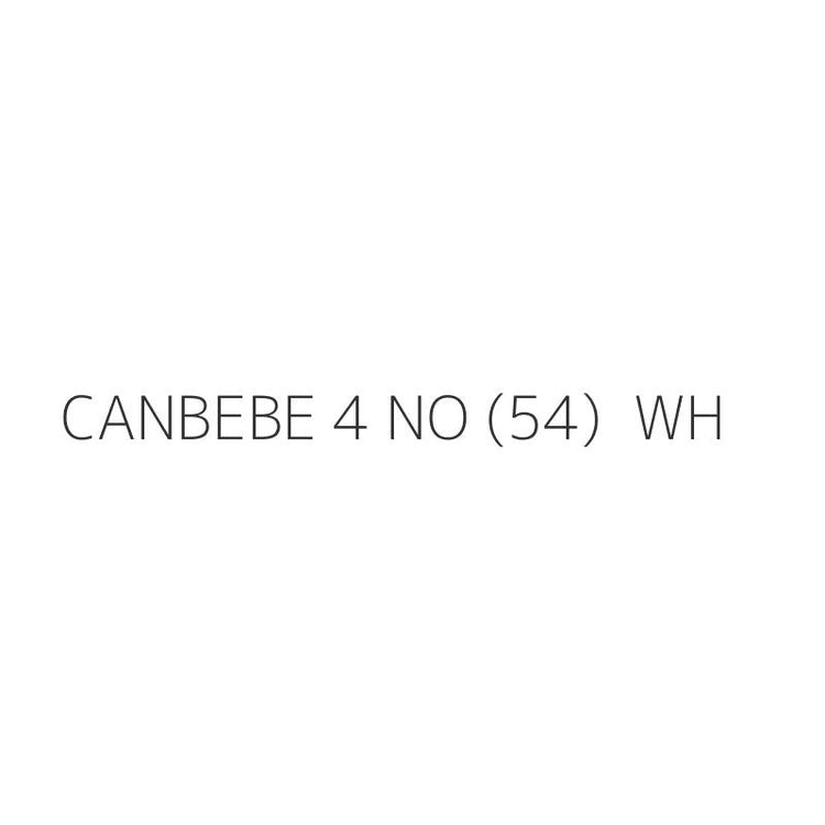 CANBEBE 4 NO (54) WH