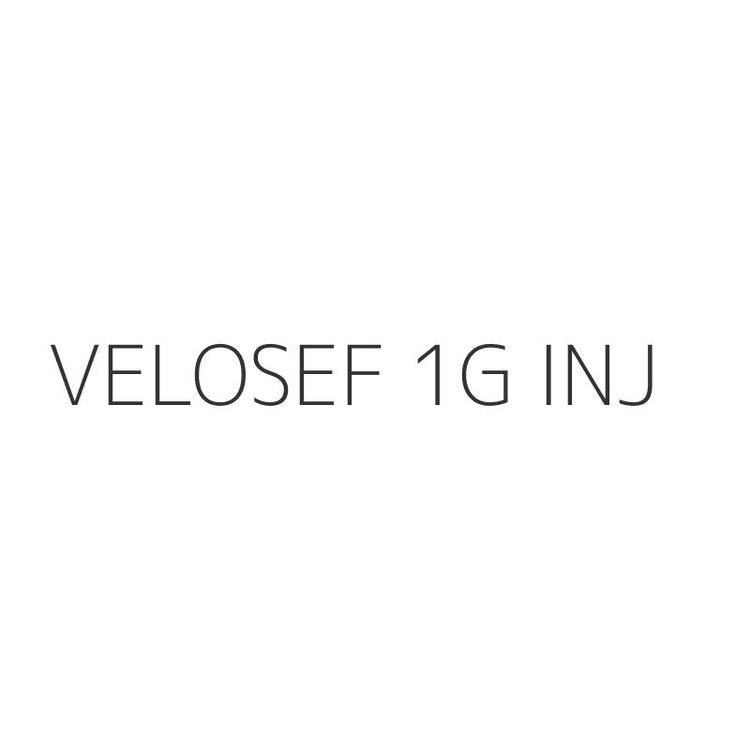 VELOSEF 1G INJ