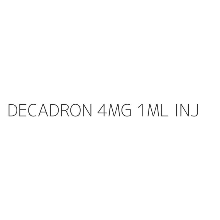 DECADRON 4MG 1ML INJ