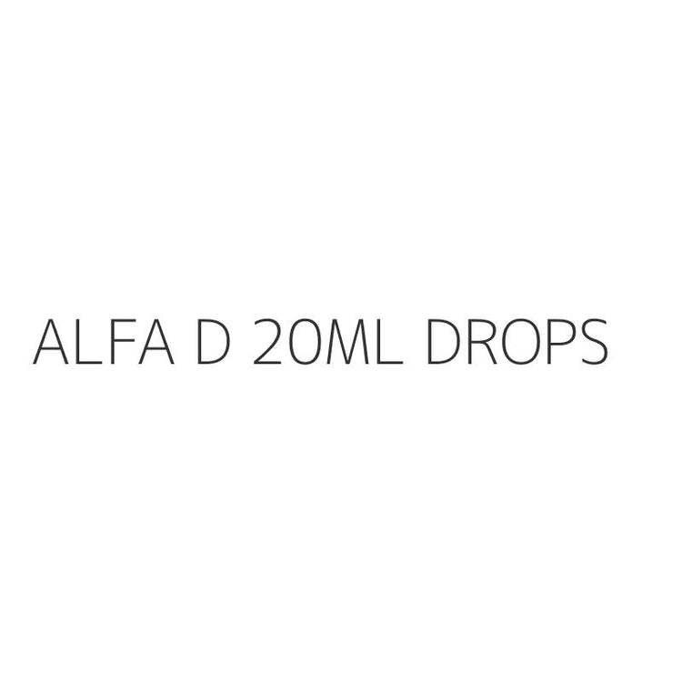 ALFA D 20ML DROPS