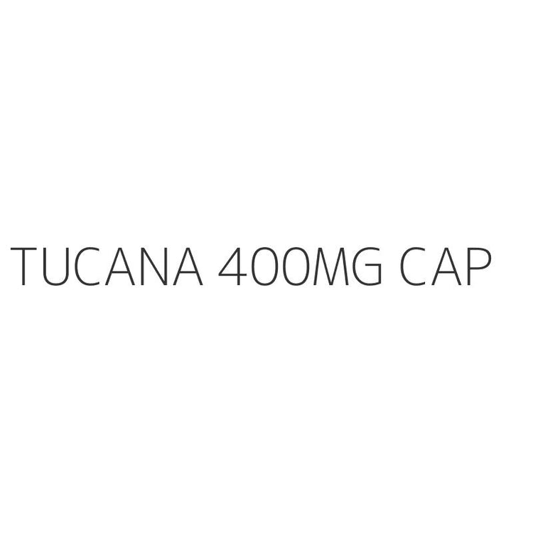 TUCANA 400MG CAP