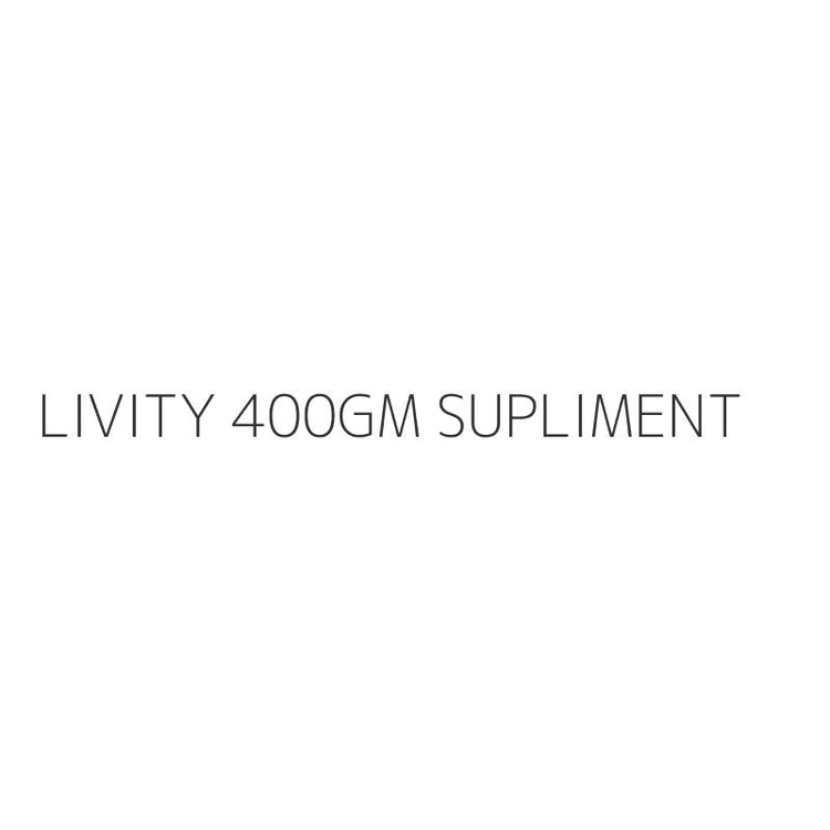 LIVITY 400GM SUPLIMENT