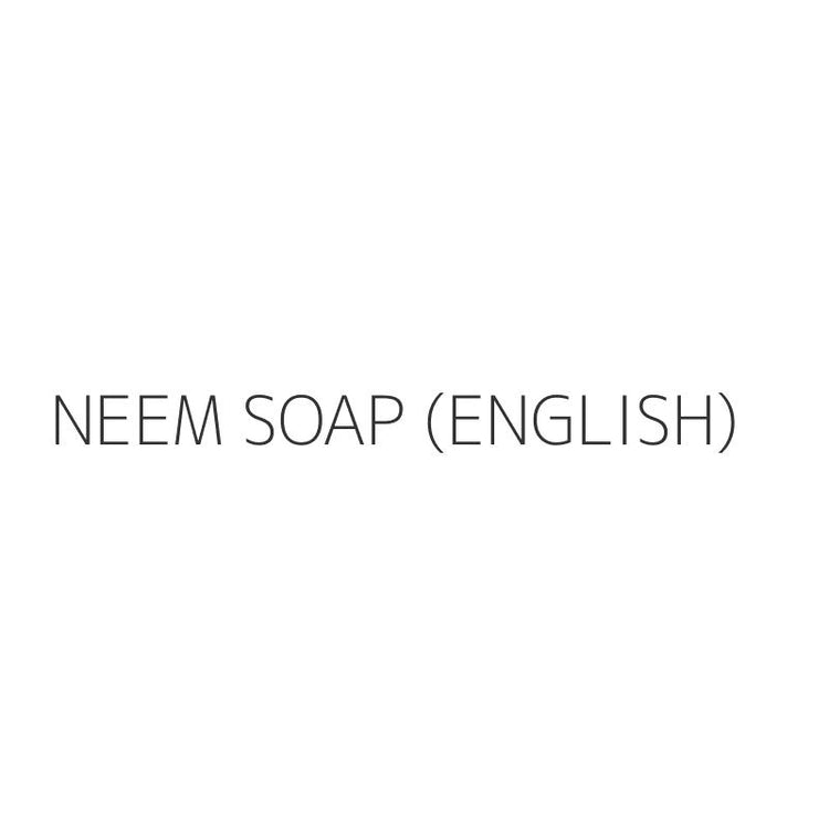 NEEM SOAP (ENGLISH)