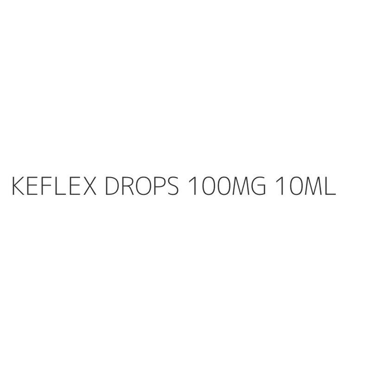 KEFLEX DROPS 100MG 10ML