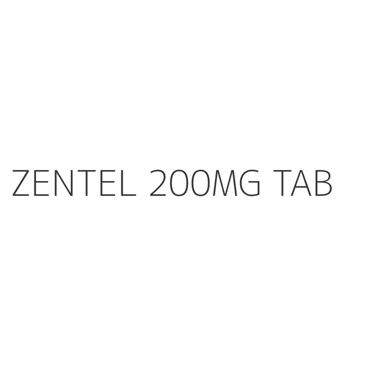 ZENTEL 200MG TAB