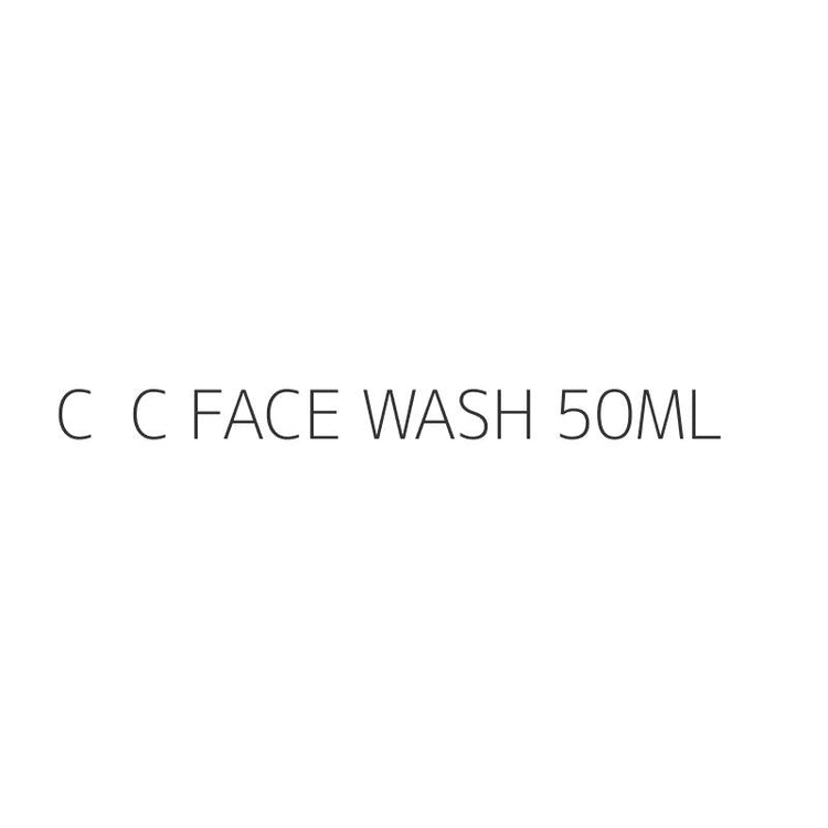 C C FACE WASH 50ML