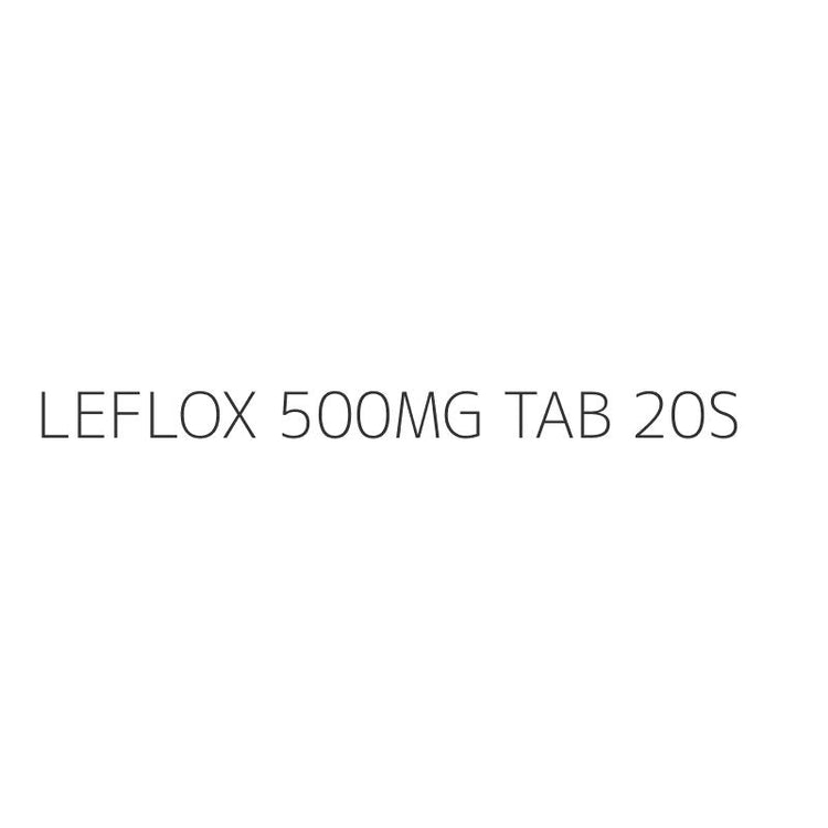 LEFLOX 500MG TAB 20S