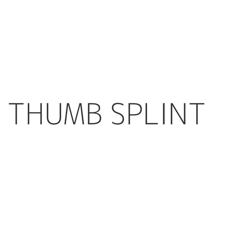 THUMB SPLINT
