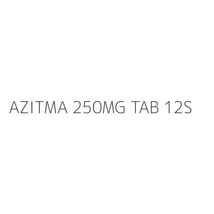 AZITMA 250MG TAB 12S