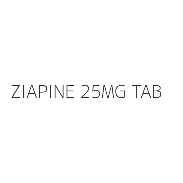 ZIAPINE 25MG TAB