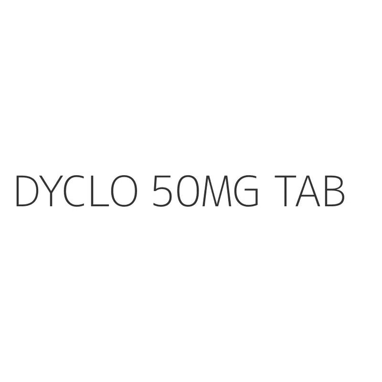 DYCLO 50MG TAB
