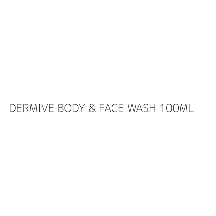 DERMIVE BODY & FACE WASH 100ML
