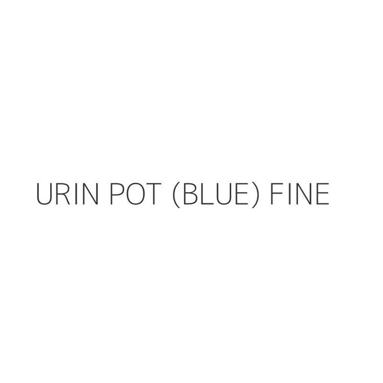 URIN POT (BLUE) FINE