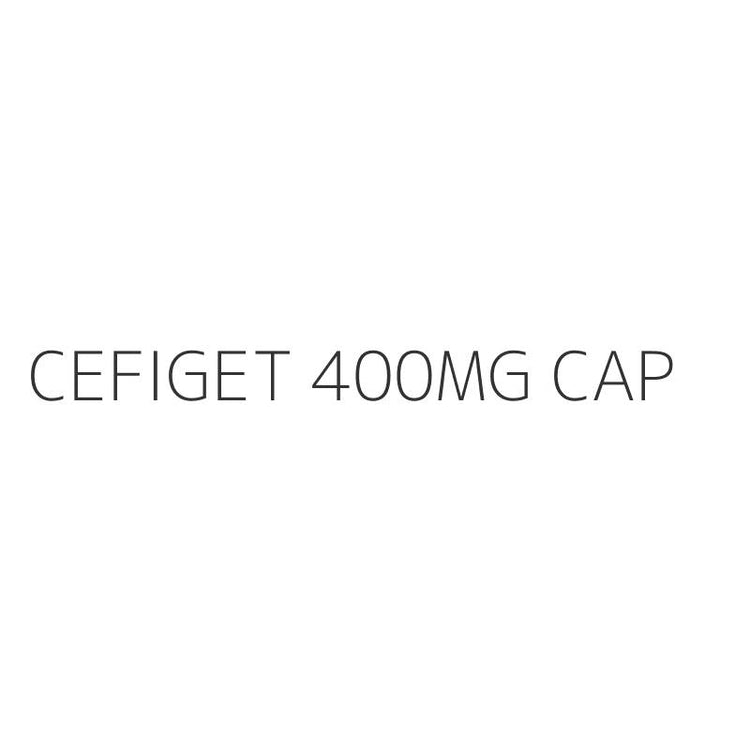 CEFIGET 400MG CAP