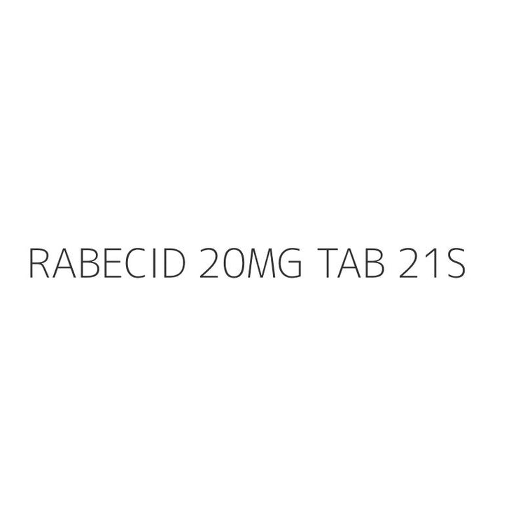 RABECID 20MG TAB 21S