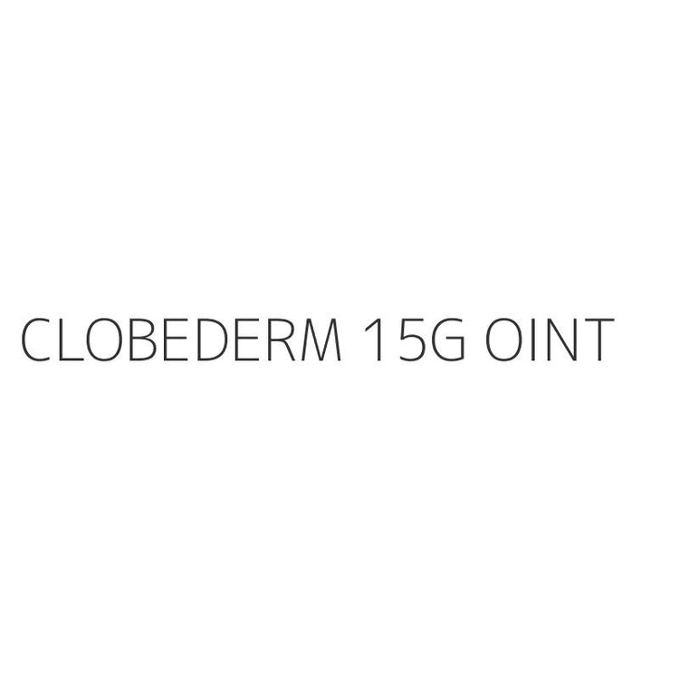 CLOBEDERM 15G OINT