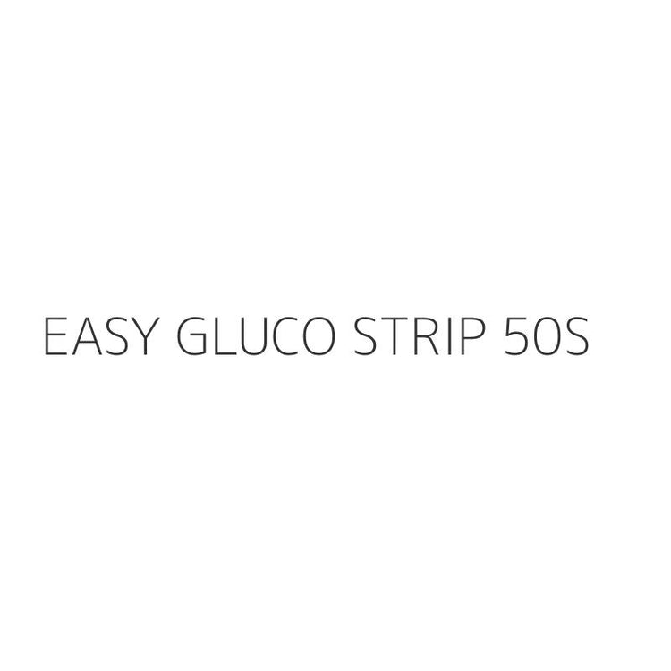 EASY GLUCO STRIP 50S