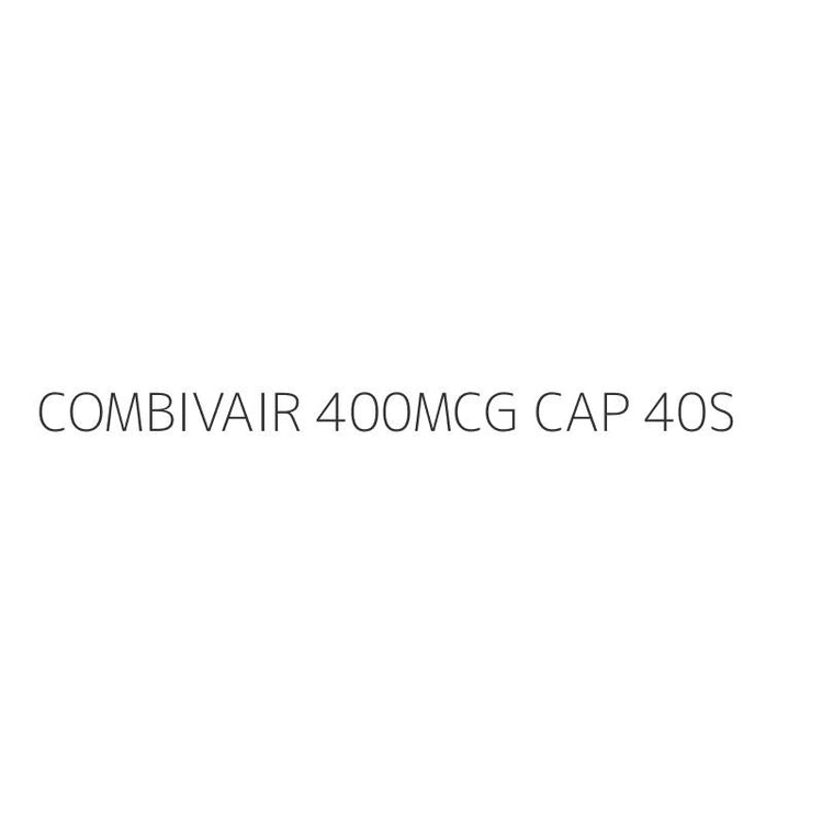 COMBIVAIR 400MCG CAP 40S
