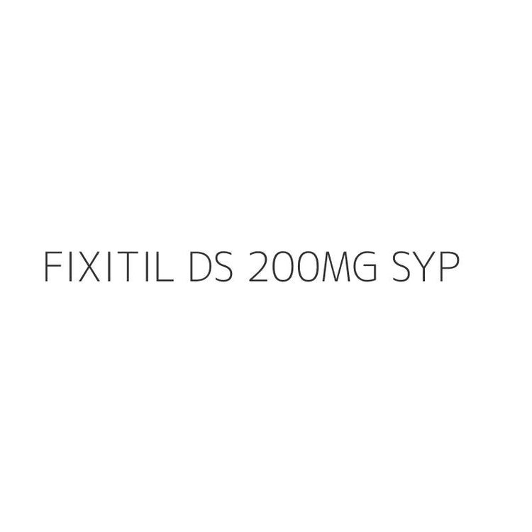 FIXITIL DS 200MG SYP