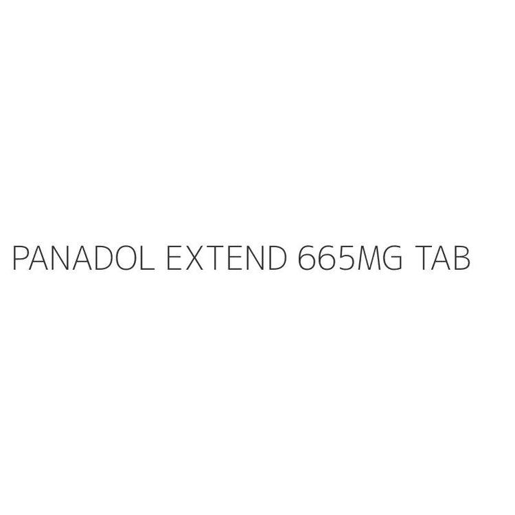 PANADOL EXTEND 665MG TAB