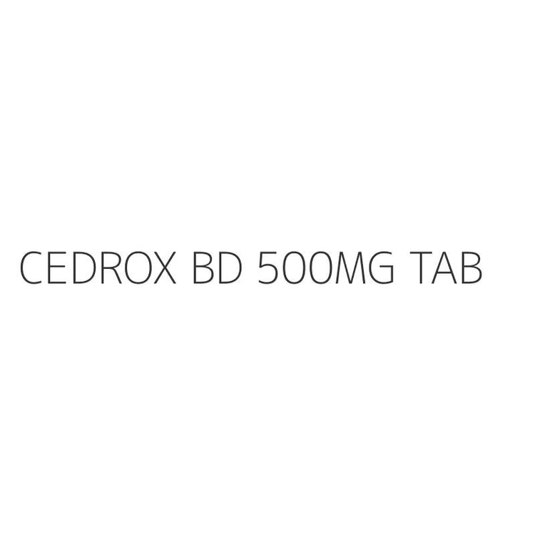 CEDROX BD 500MG TAB
