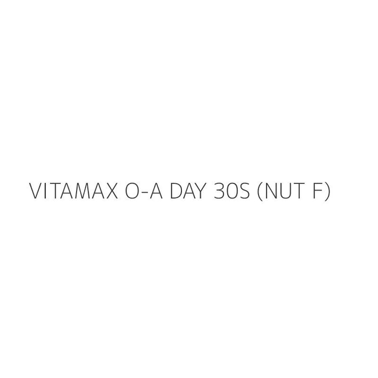 VITAMAX O-A DAY 30S (NUT F)