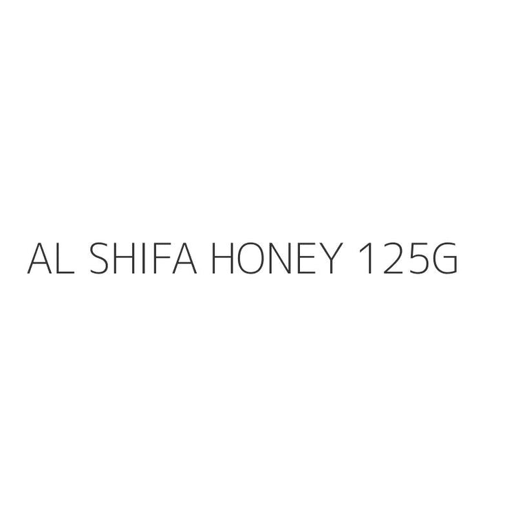 AL SHIFA HONEY 125G