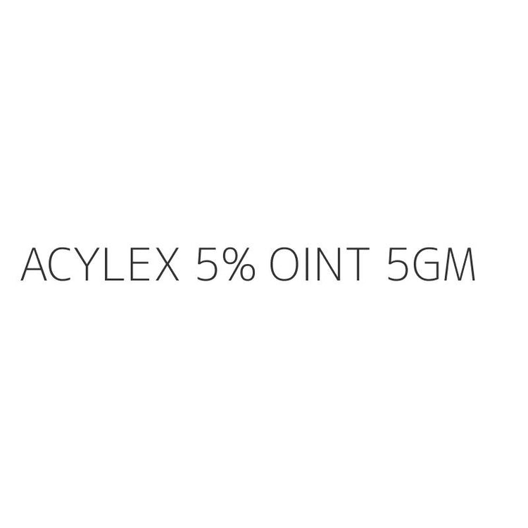 ACYLEX 5% OINT 5GM