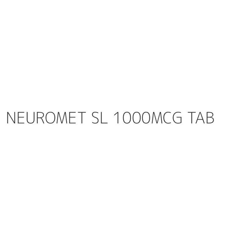 NEUROMET SL 1000MCG TAB